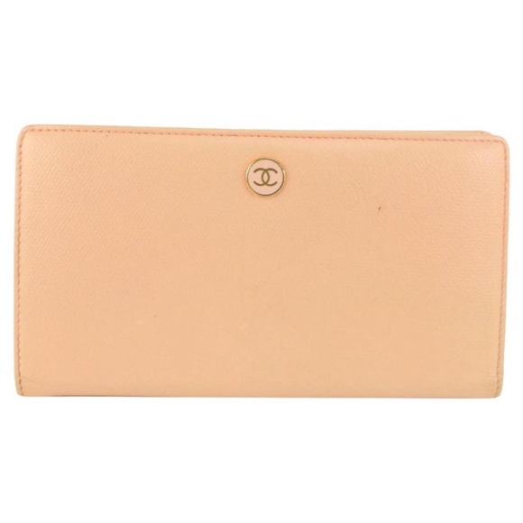 CHANEL Peach Wallet - Picture 1 of 16